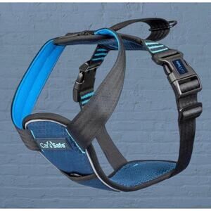 CarSafe Crash Tested Dog Safety Harness Medium 70lb Reflective Padded Travel
